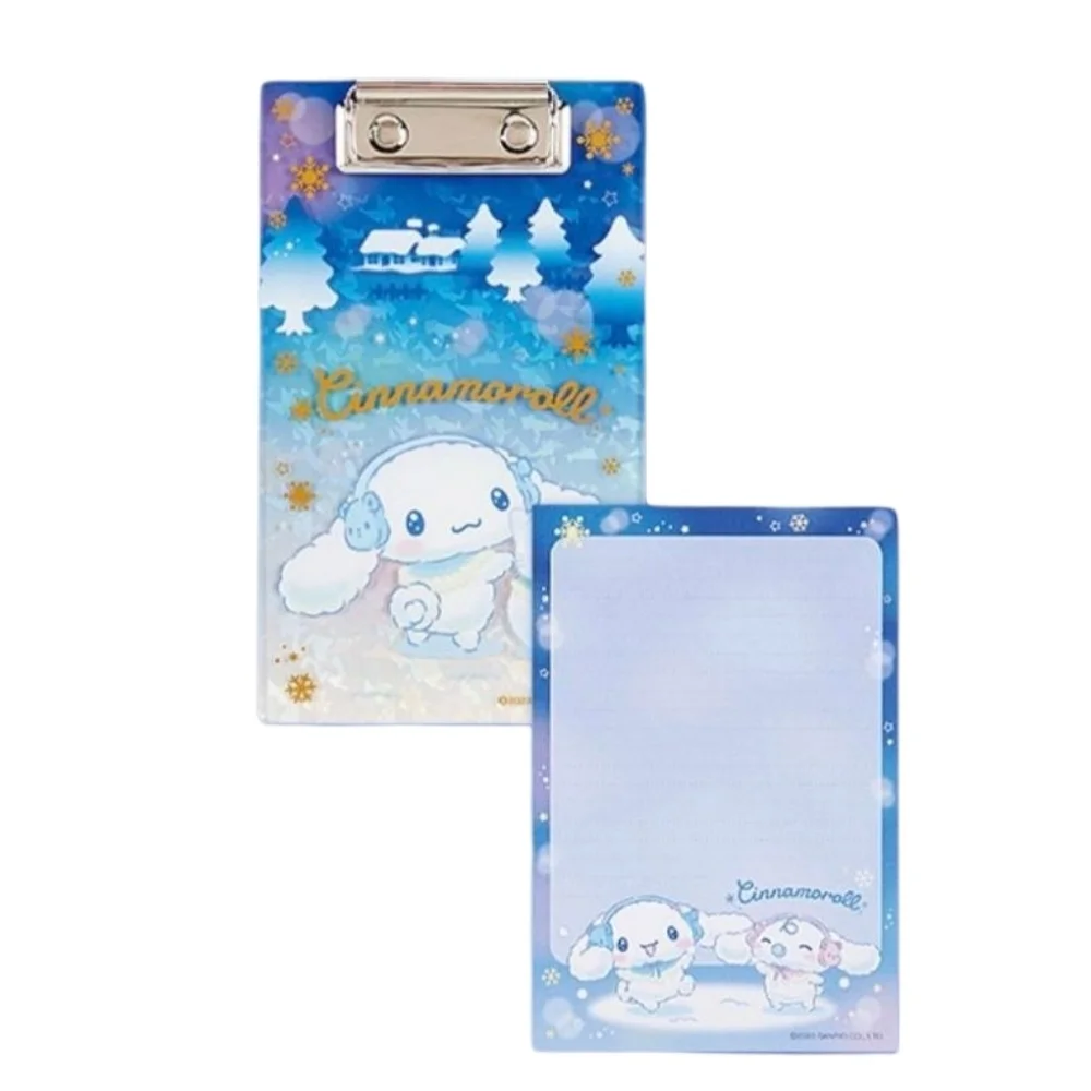 Sanrio Cinnamoroll Miruku Clipboard and Memo Notepad Set Blue
